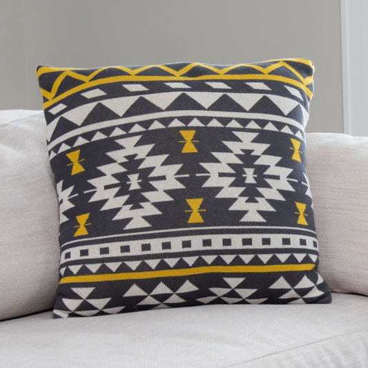 Skye 18x18" Recycled Cotton Decorative Throw Pillow