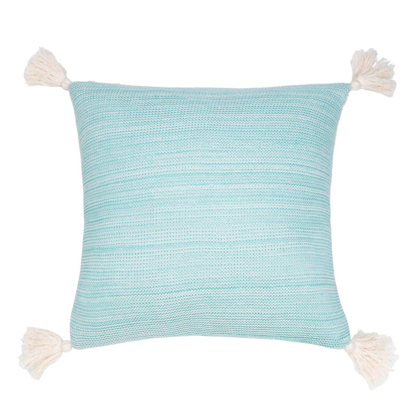 Necalli 18X18" Reversible Striped Cotton Throw Pillow