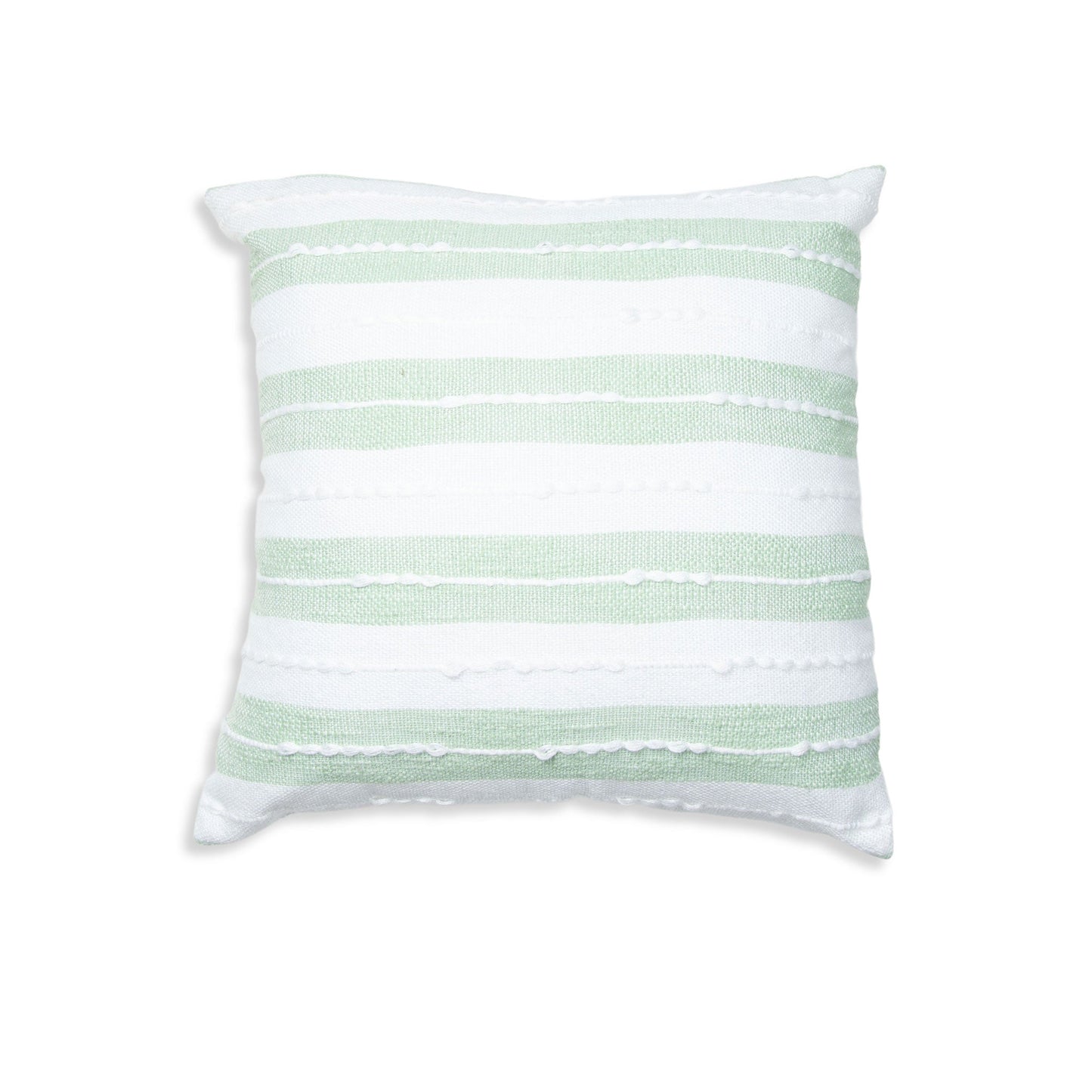 Romy 18X18" Handwoven Striped Indoor/Outdoor Throw Pillow