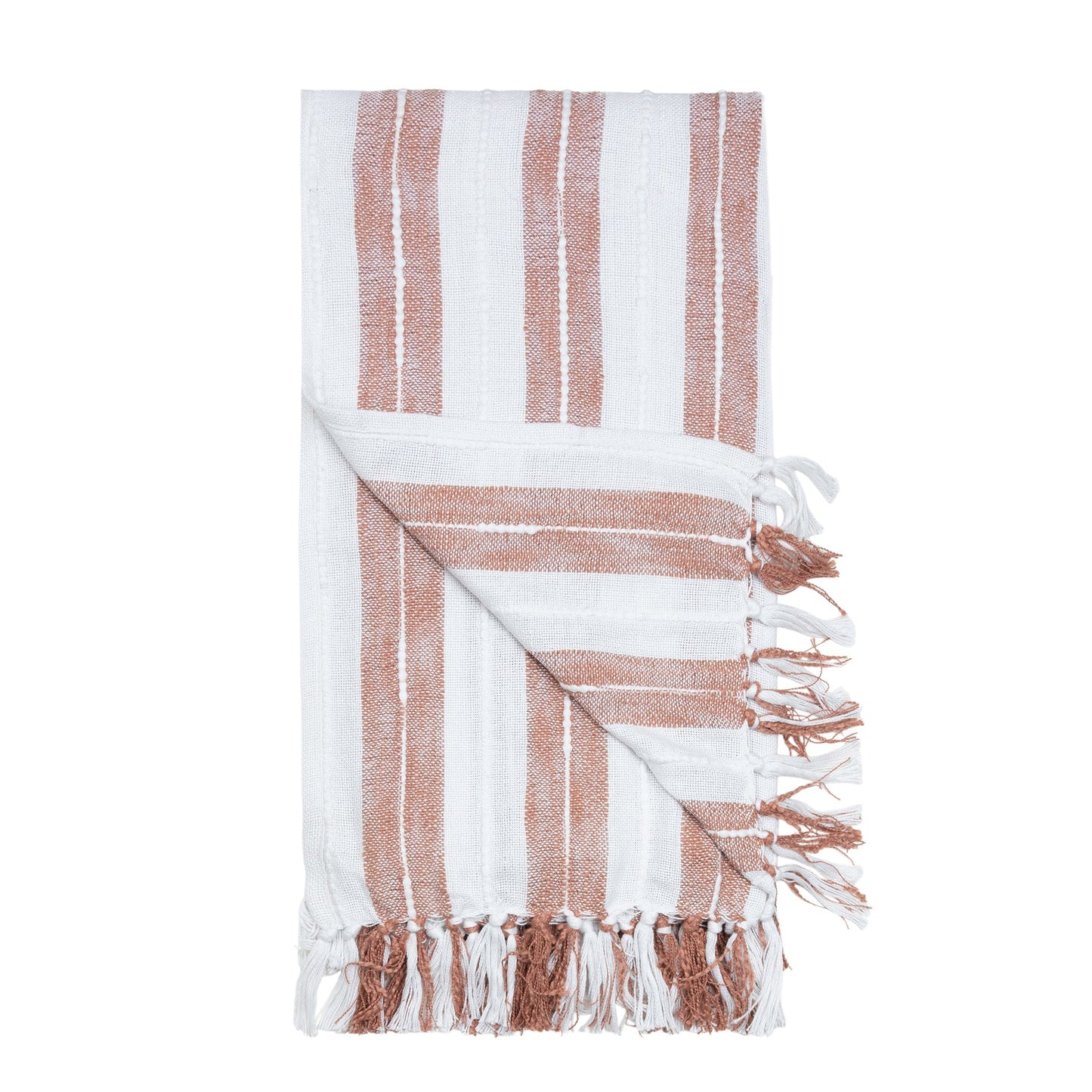 Romy 50x70" Indoor/Outdoor Recycled Woven Throw Blanket