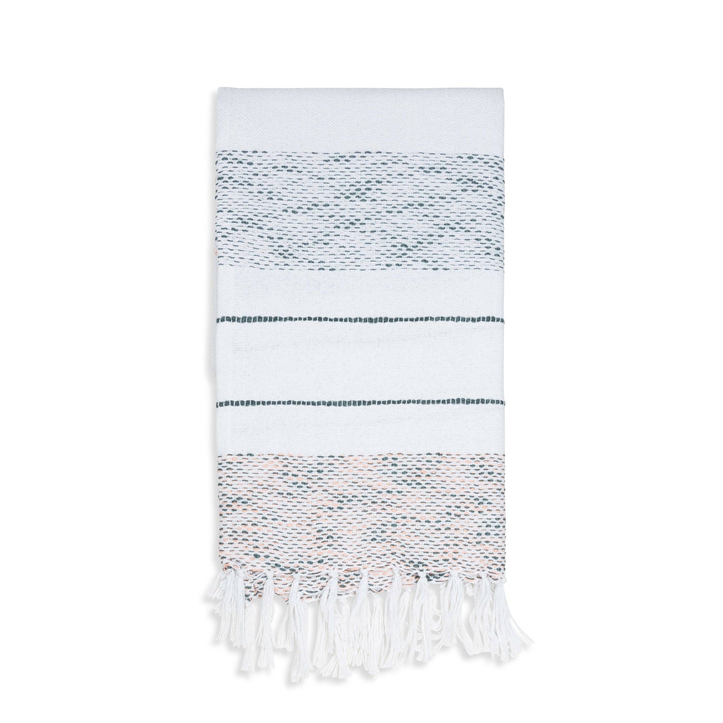 Tylanne 50x70" Indoor/Outdoor Recycled Woven Throw Blanket