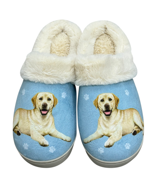 Labrador Yellow, Snuggs slippers E&S Pets