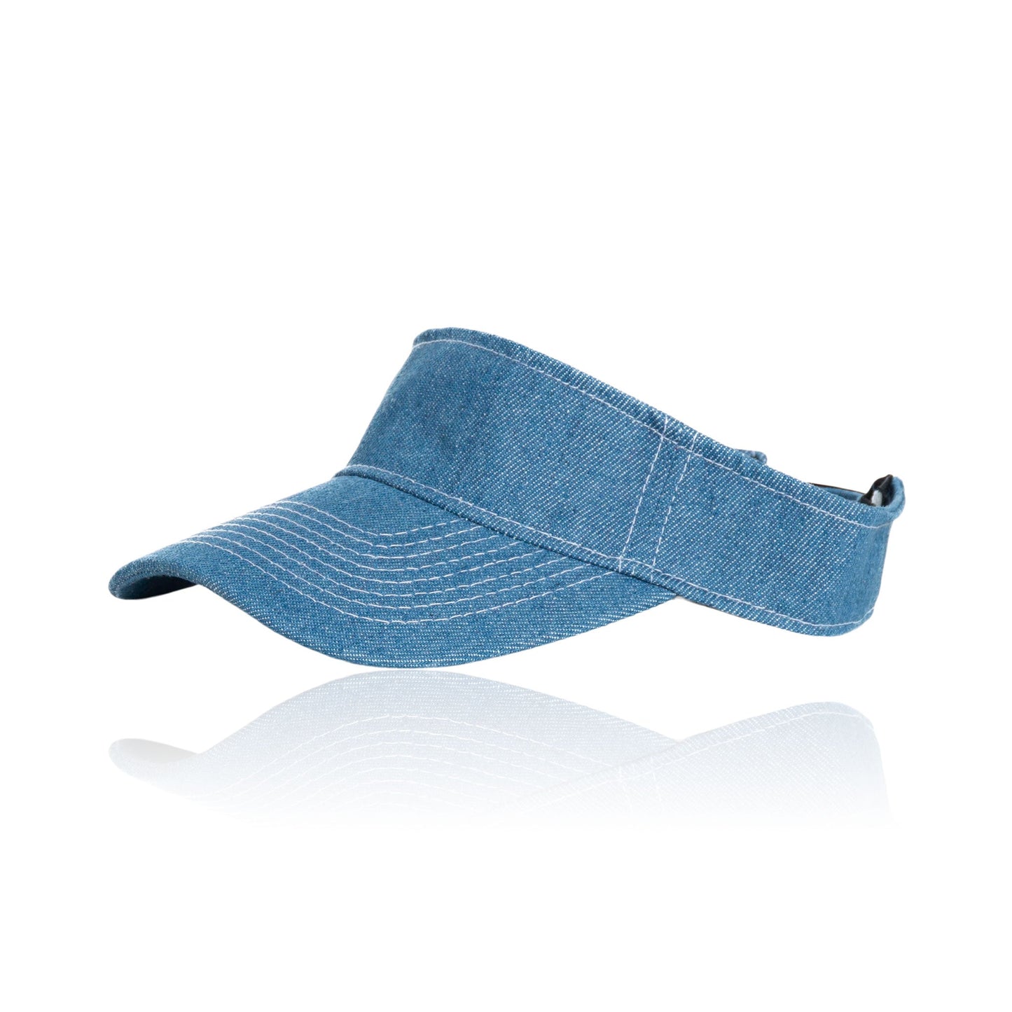 Nori Adjustable Denim Sun Visor