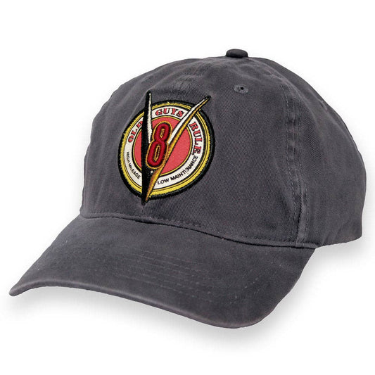 V8 - High Mileage, Low Maintenance Baseball Cap Old Guys Rule