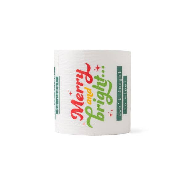 North Pole Plumbing Co. Hilarious Holiday Toilet Paper