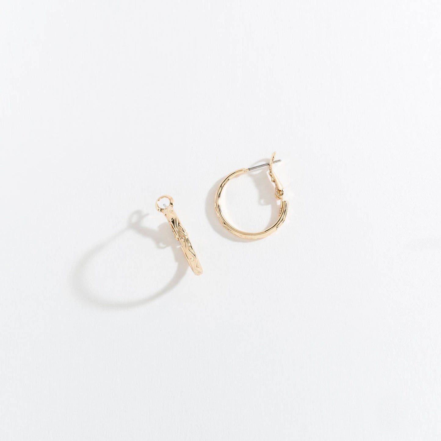 Large Gold Hoop Earrings