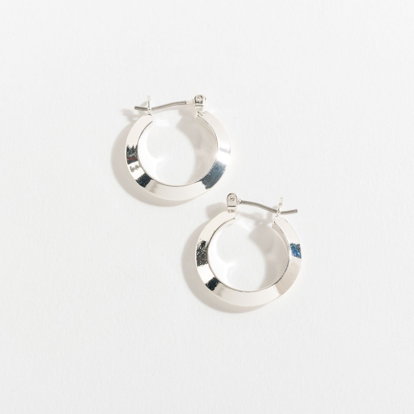 Edge Hoop Earrings