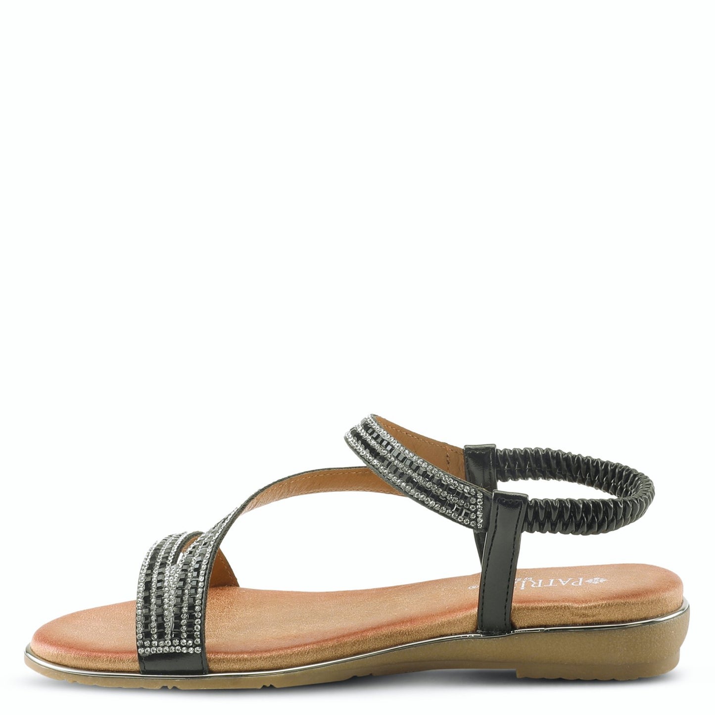 ALELLA Black Sandal by Patrizia