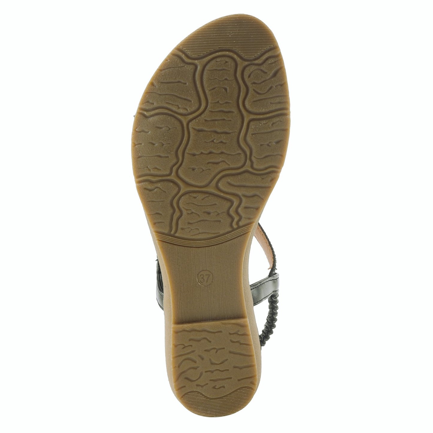ALELLA Black Sandal by Patrizia