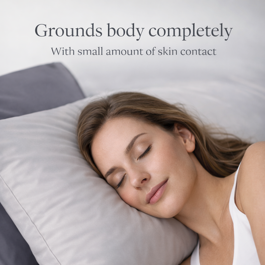 GroundLuxe Luxury Grounding Pillowcase