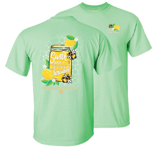 2581 Sweet Sarcasm Southern Sassy Short Sleeve Graphic Tee