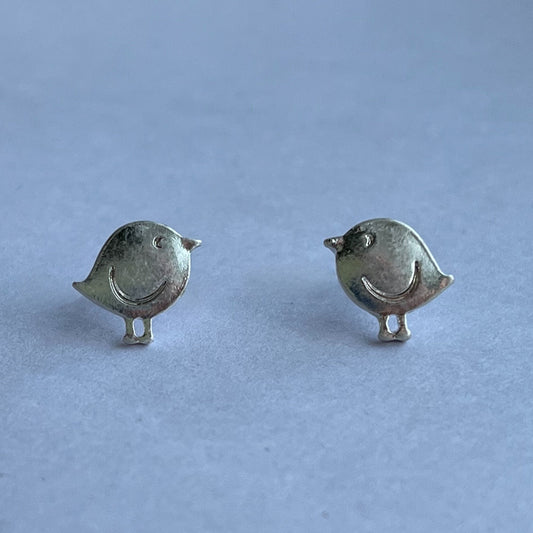 Birdie Stud Bud Earrings