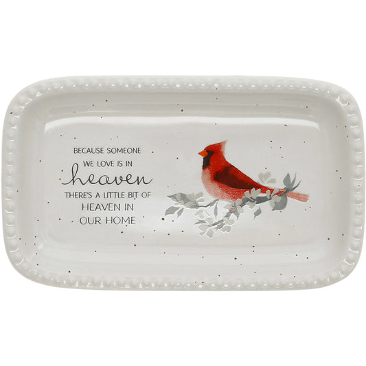 Heaven In Our Home • 5" x 3" Keepsake Trinket Dish