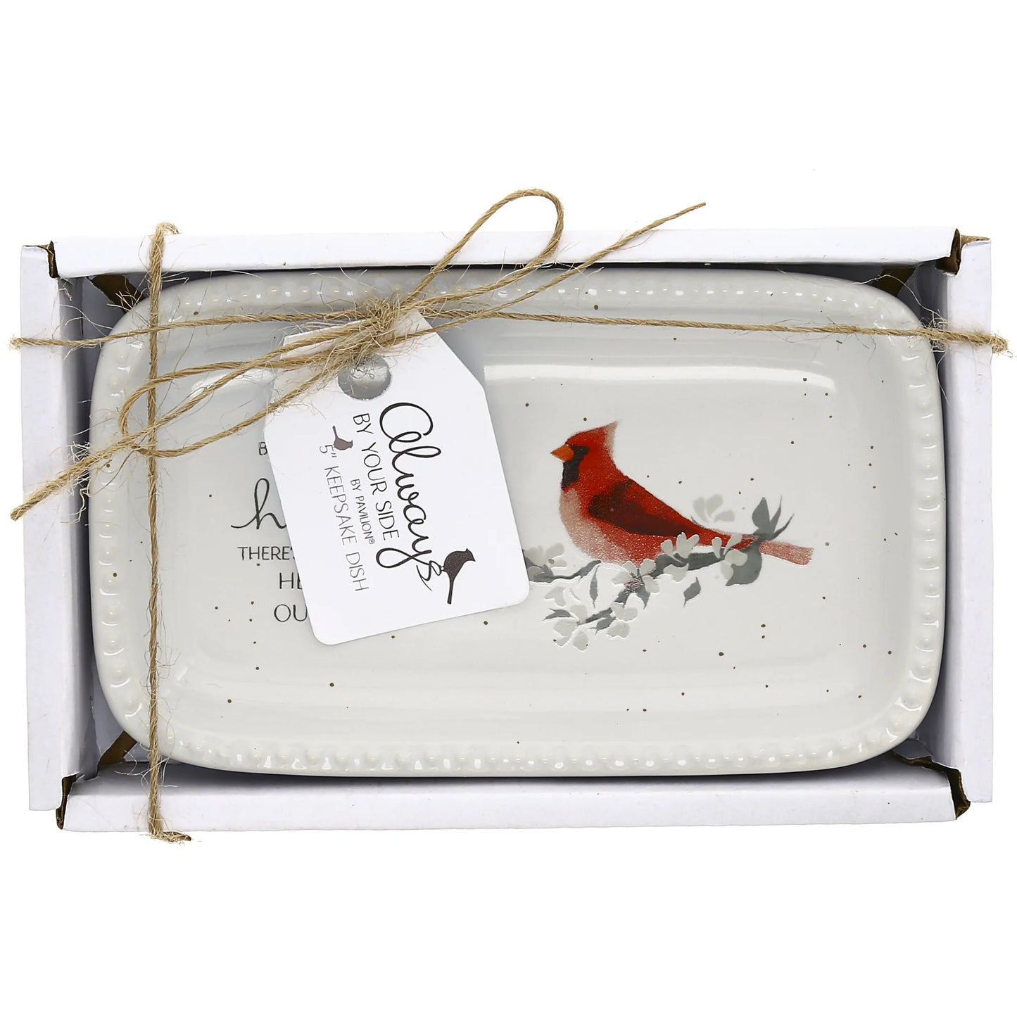 Heaven In Our Home • 5" x 3" Keepsake Trinket Dish
