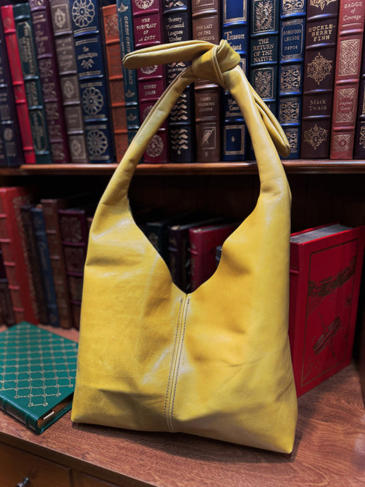 The Knotted Market Leather  Tote Vol. 1