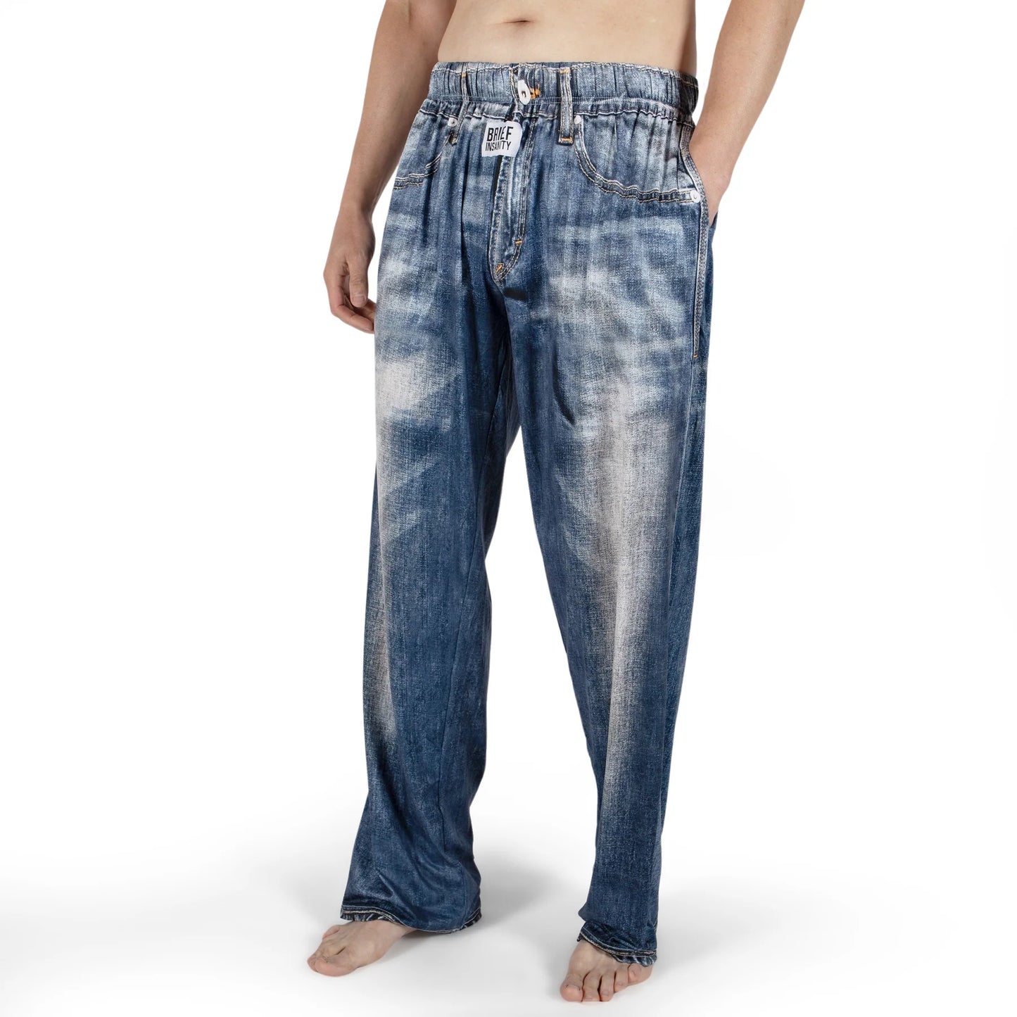 Blue Jeans Lounge Pants Brief Insanity Pajama Pant