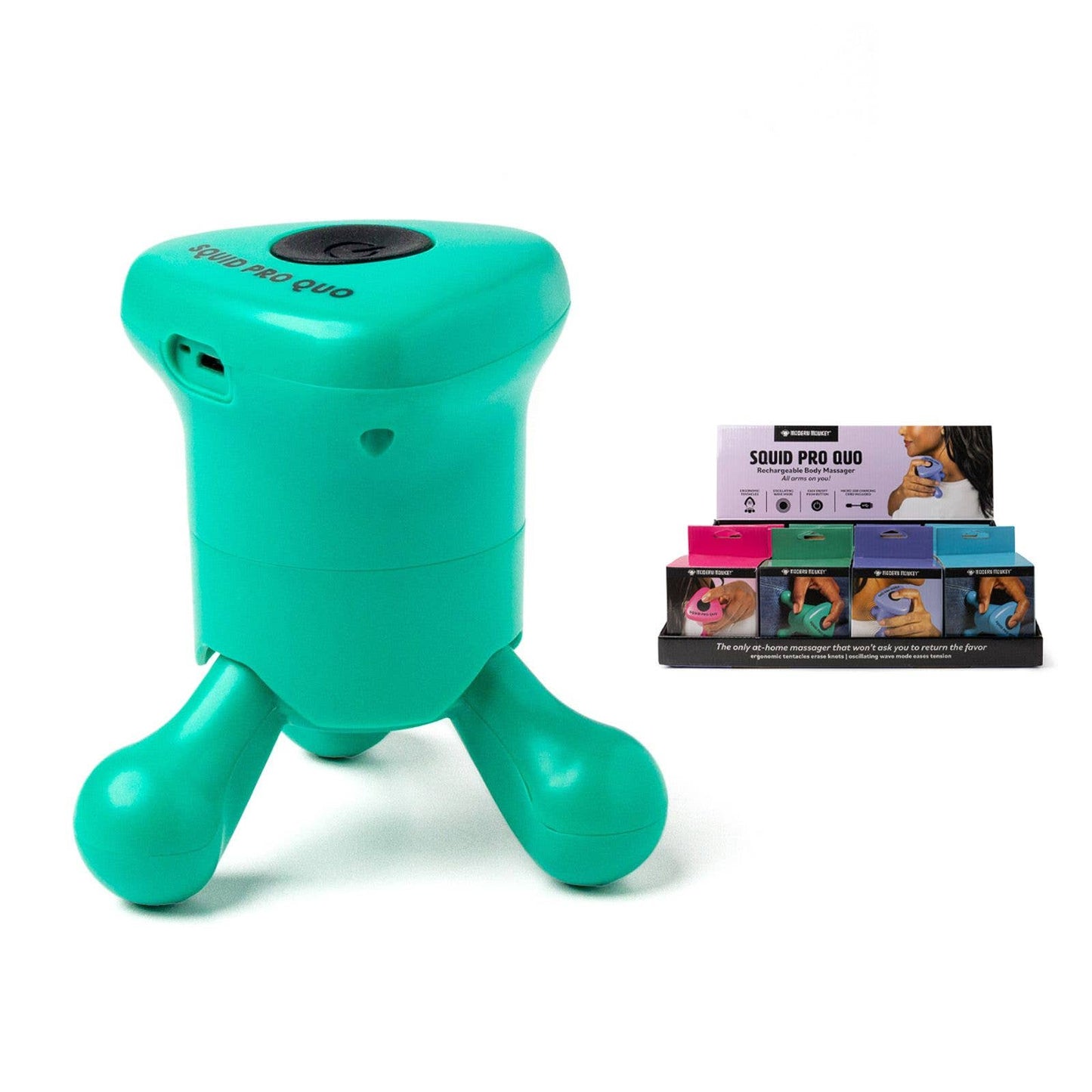 Modern Monkey Squid Pro Quo Rechargeable Body Massager