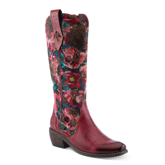 Rodeo Queen Boot Red Multi by L`ARTISTE