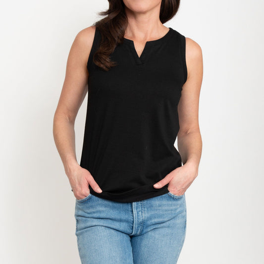 Myla V-Neck Sleeveless Tank Top