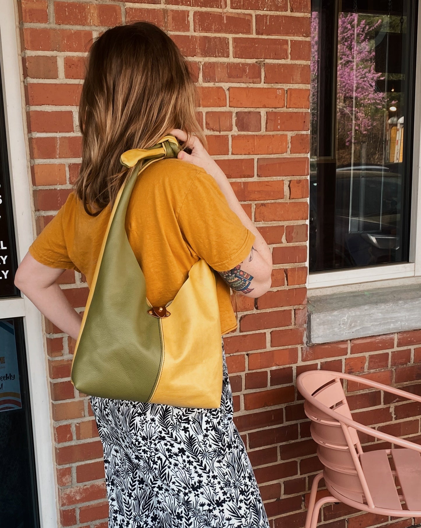 The Knotted Market Leather  Tote Vol. 1