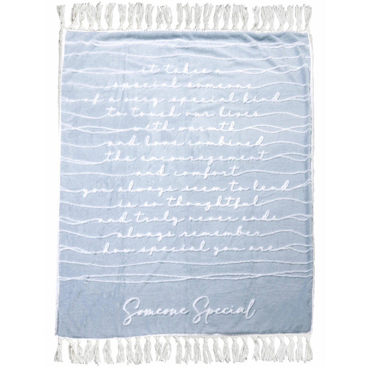 Someone Special 50" x 60" Inspirational Plush Blanket