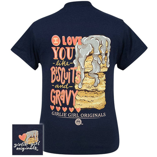 2530 Biscuits and Gravy Southern and Sassy Country Lovin Women's Graphic Tee