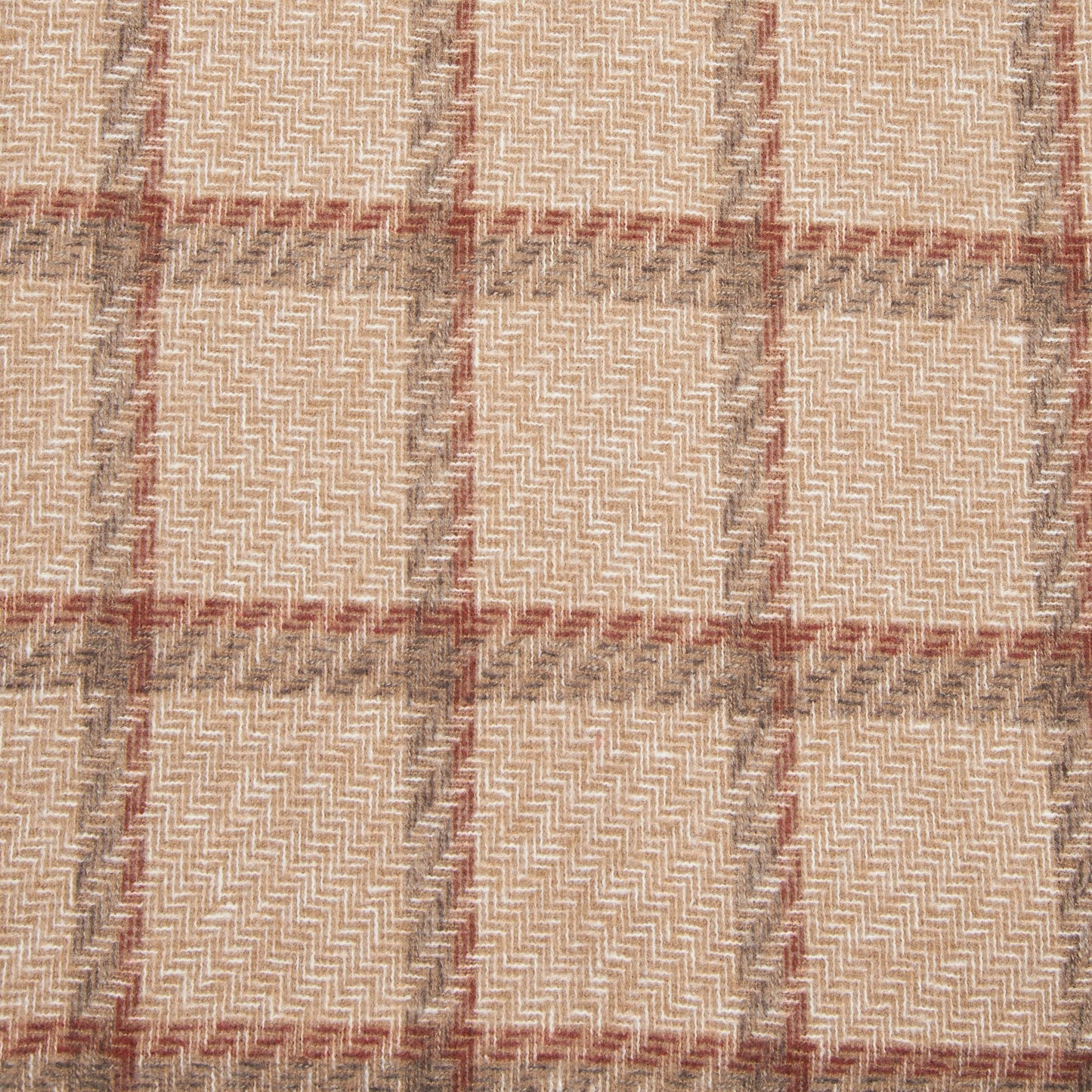 Cameron Wool Blend Windowpane Winter Scarf