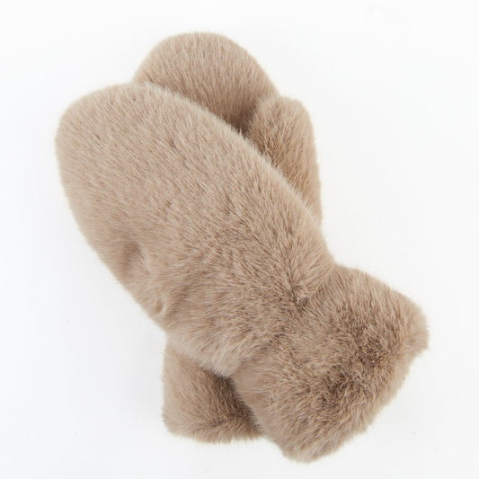Spencer Faux Fur Winter Mittens