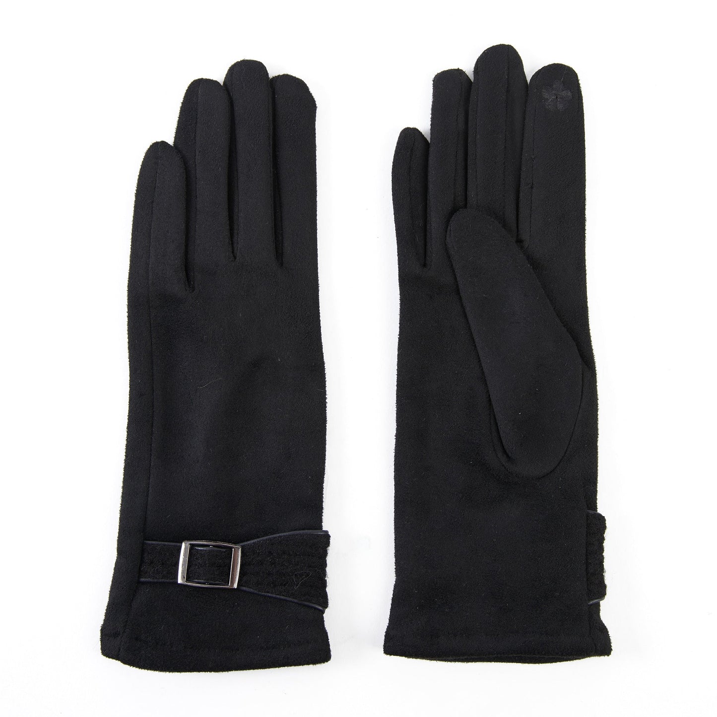 Anna Belted Cuff Texting Winter Gloves