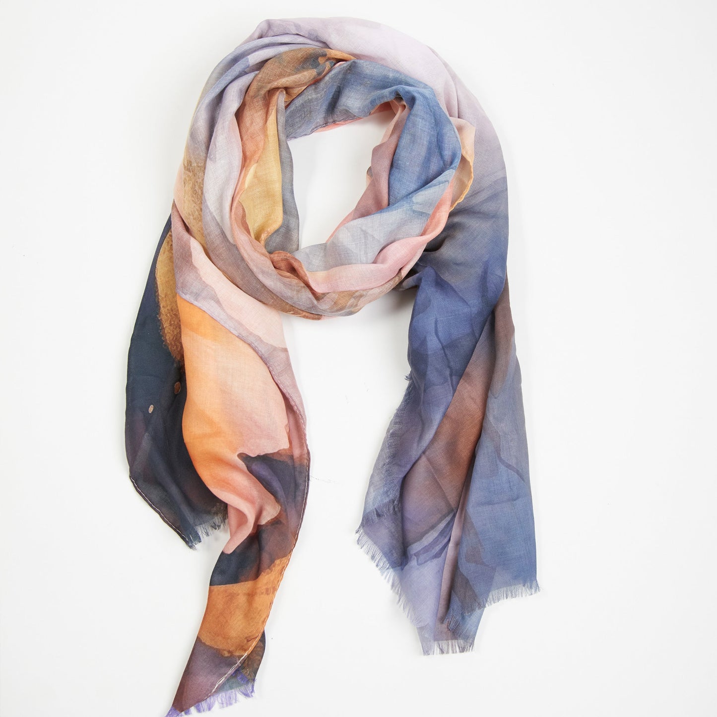 Raelynn Abstract Floral Lightweight Fashion Scarf
