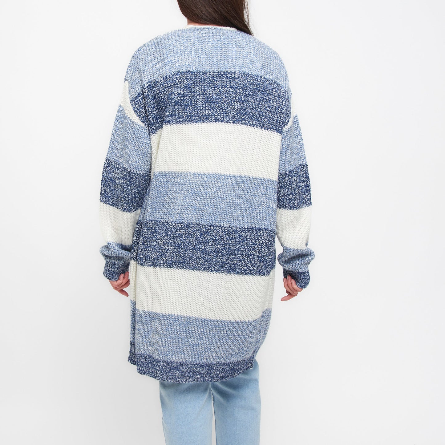 Greyson Heathered Color Block Patch Pocket Cardigan