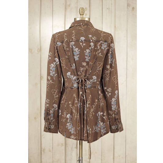 Sandwash Floral Tunic