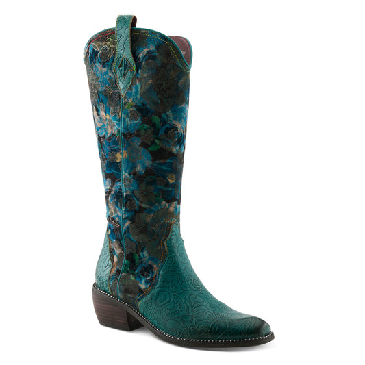 Rodeo Queen Boot Turquoise by L`ARTISTE