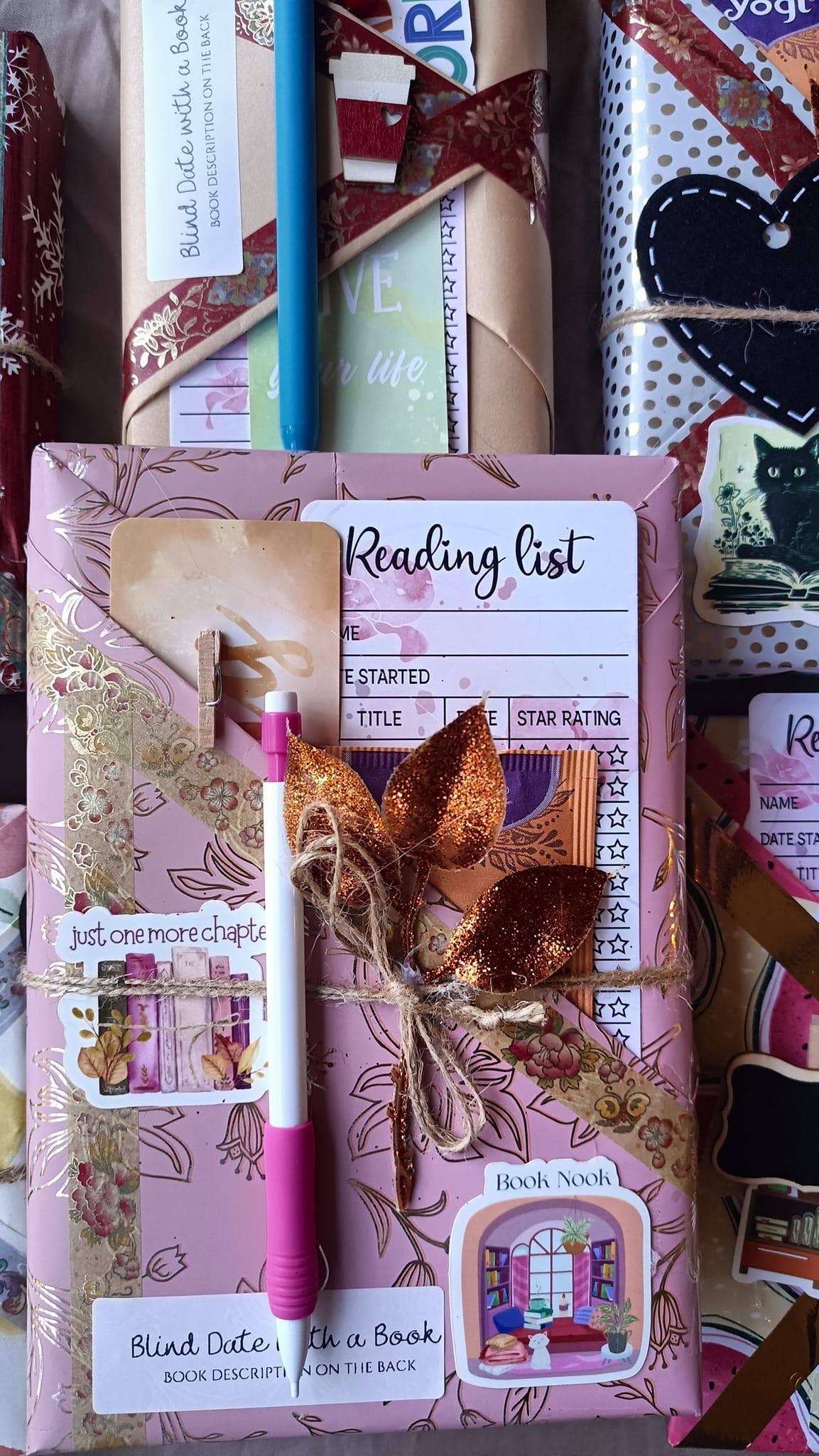 The Enchanted Envelope & Bookmobile - Blind Date with a Book ~ Mix of New and PreLoved Books