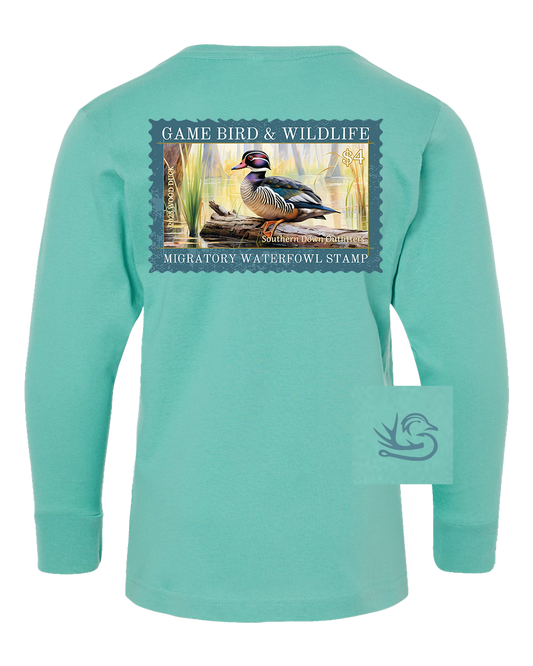 SDO Duck Stamp Toddler Long Sleeve Tee