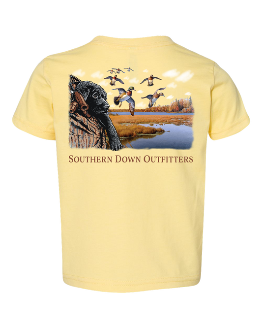 Puppy Woodies Toddler Southern Down Outfitters Short Sleeve Tee