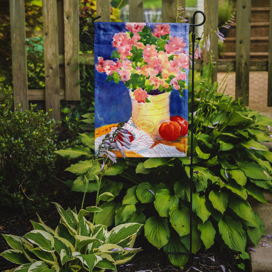 Pink Flowers  Garden Flag – Decorative Outdoor Yard Flag