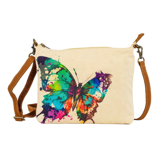 Chasing Colors Butterfly Sling Crossbody Bag Cott N Curls