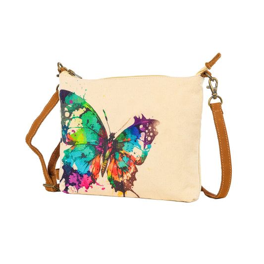 Chasing Colors Butterfly Sling Crossbody Bag Cott N Curls
