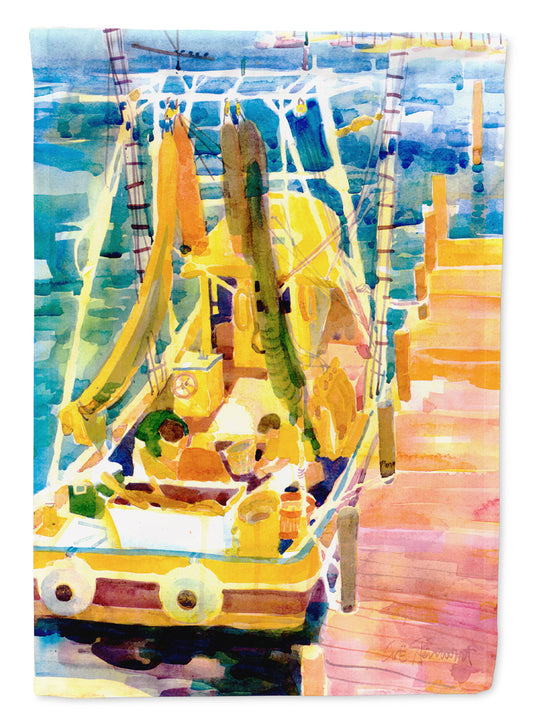 Shrimp Boats Garden Flag – Decorative Outdoor Yard Flag