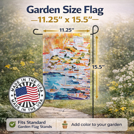 Harbour Garden Flag – Decorative Outdoor Yard Flag