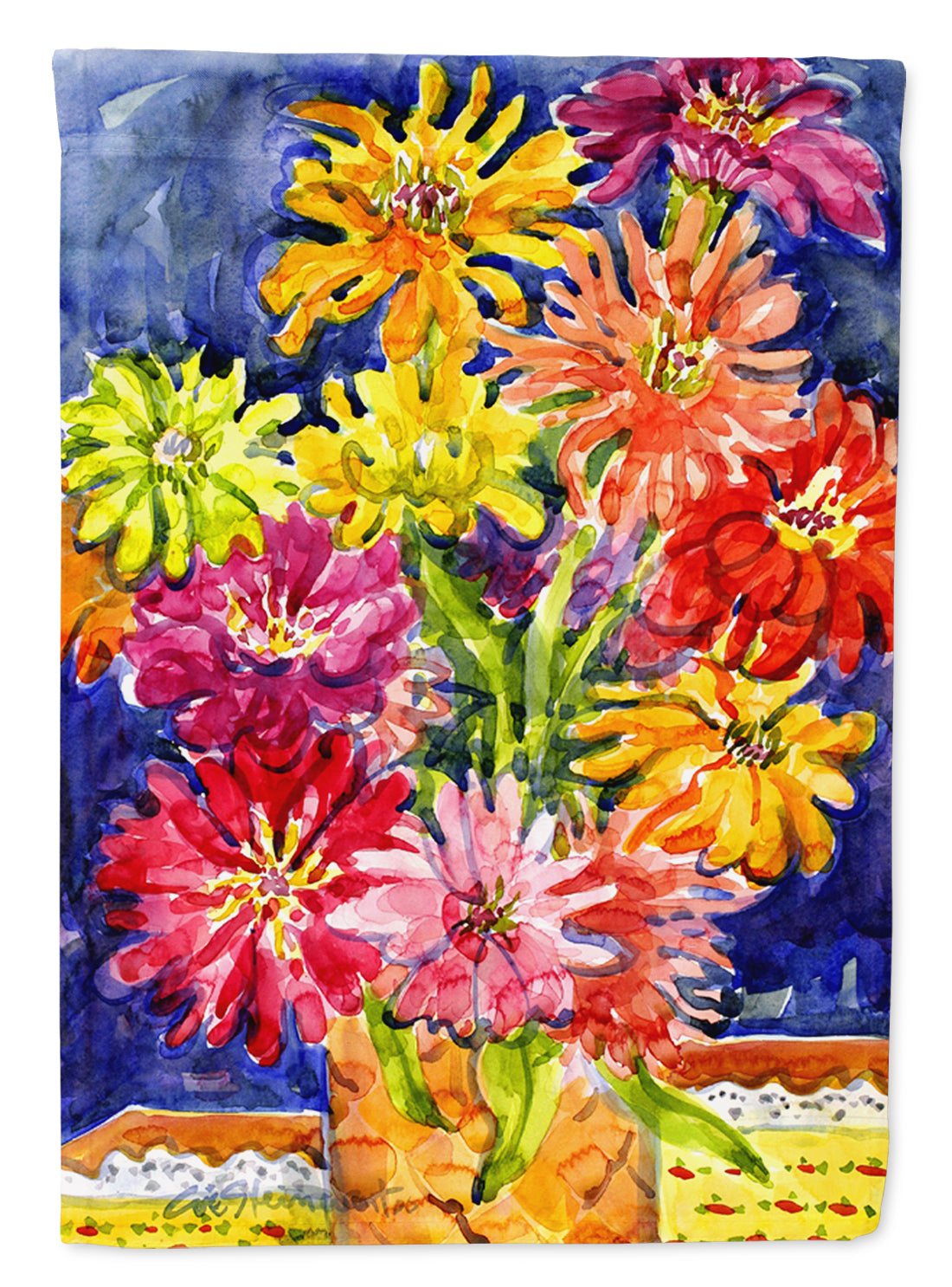 Flower - Gerber Daisies Garden Flag – Decorative Outdoor Yard Flag
