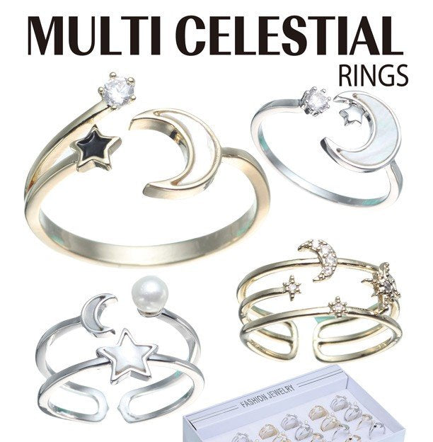 Multi Celestial Rings Mystery Pick