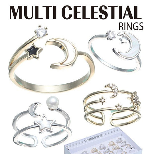 Multi Celestial Rings Mystery Pick
