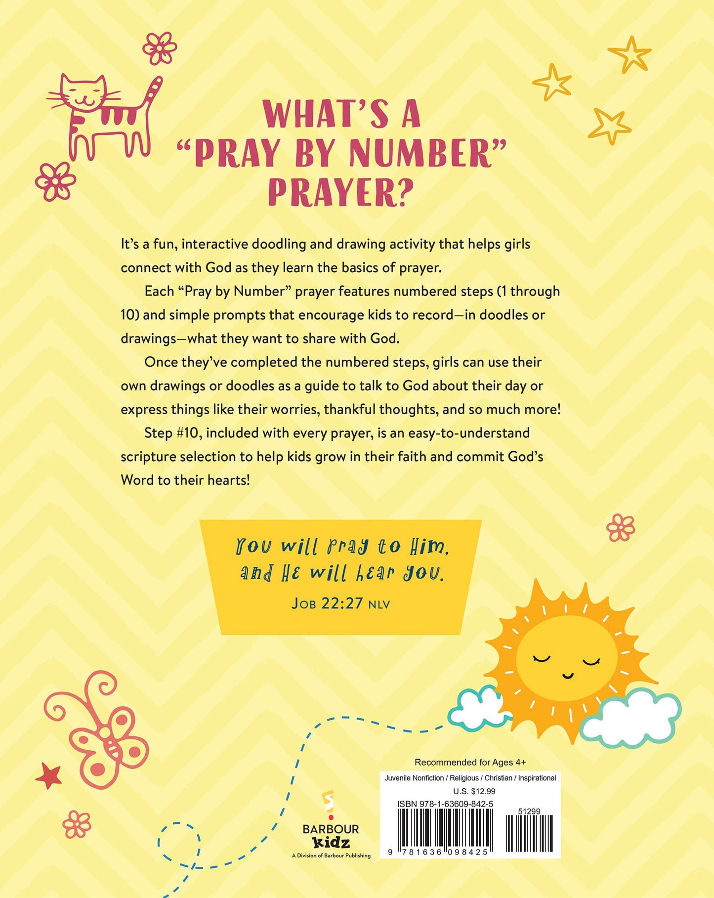 Pray by Number (girls) Barbour Publishing, Inc.