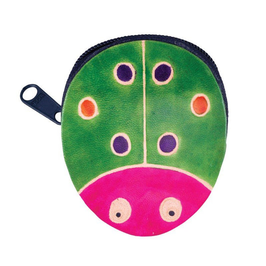LADYBUG LEATHER COIN PURSE by Benjamin International