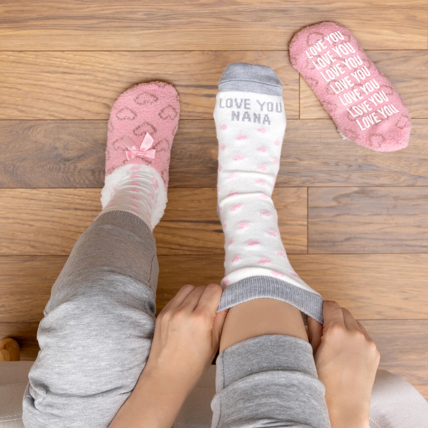 Love You Nana - Slipper Sock Gift Set