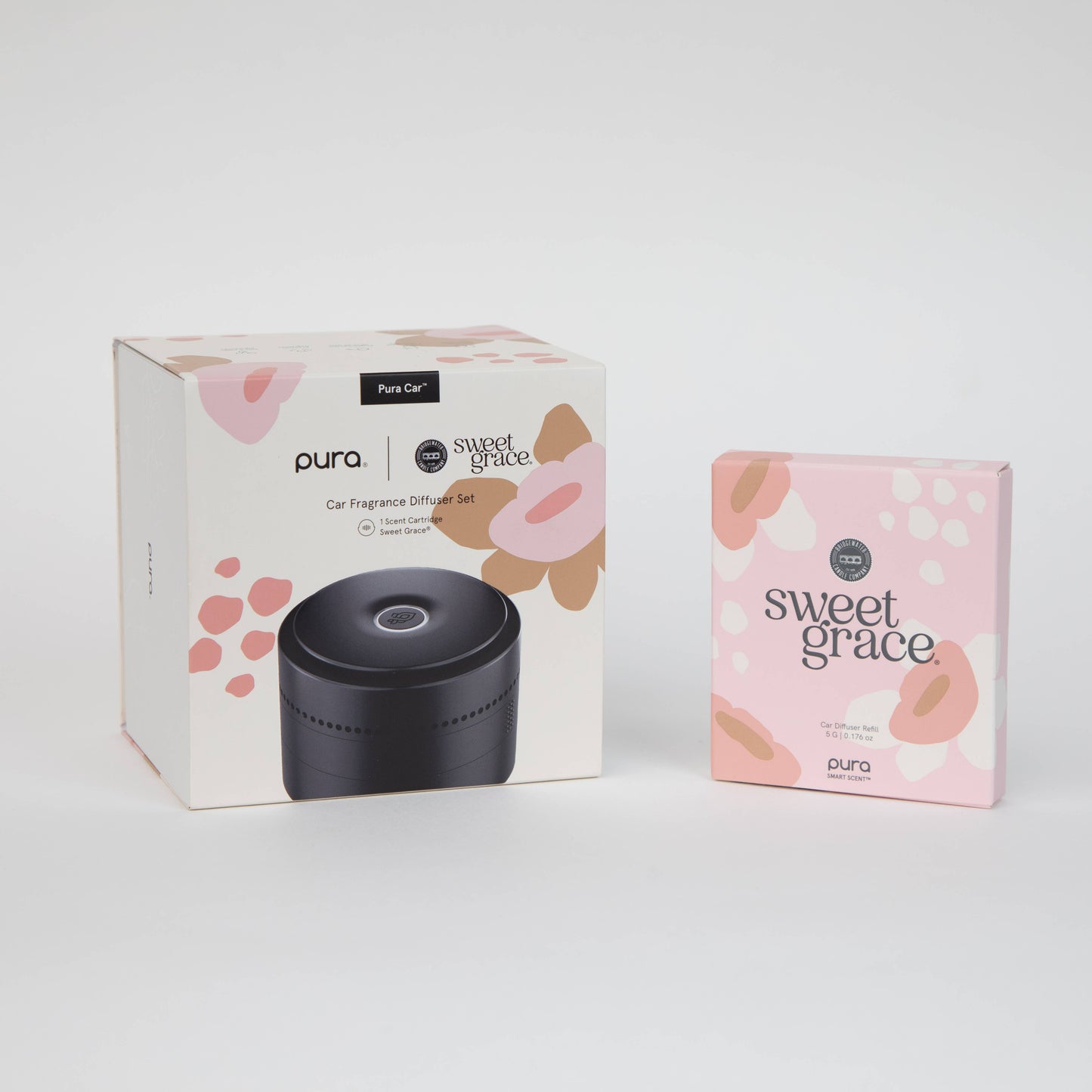 Bridgewater + Pura Car Diffuser Set with Sweet Grace