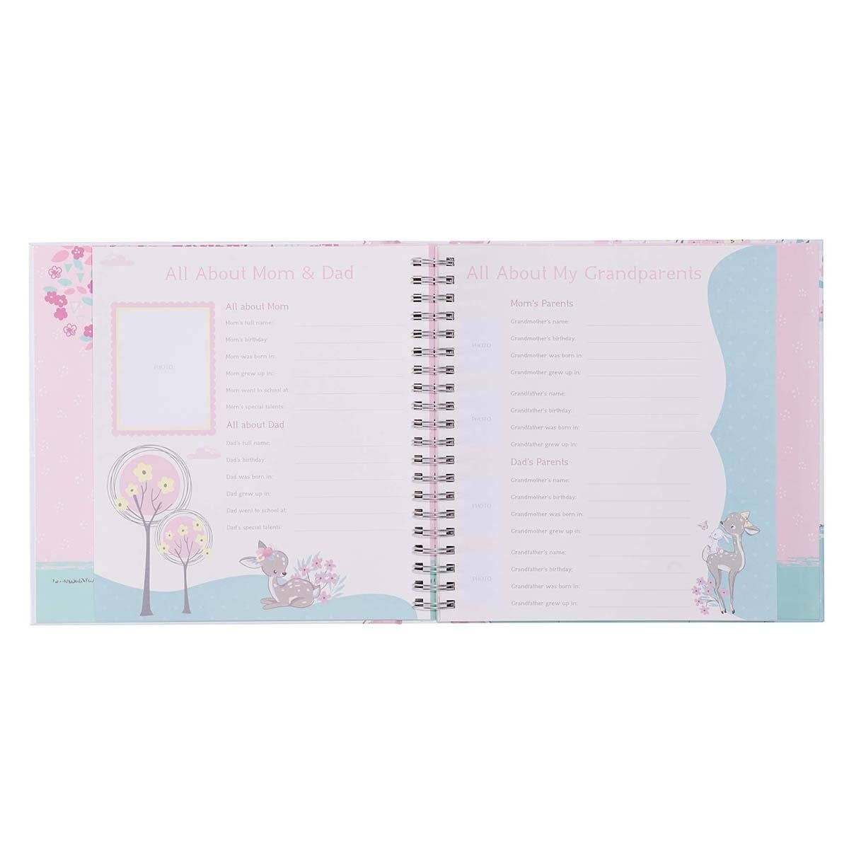 Memory Book Our Baby Girl's First Year Padded Hardcover
