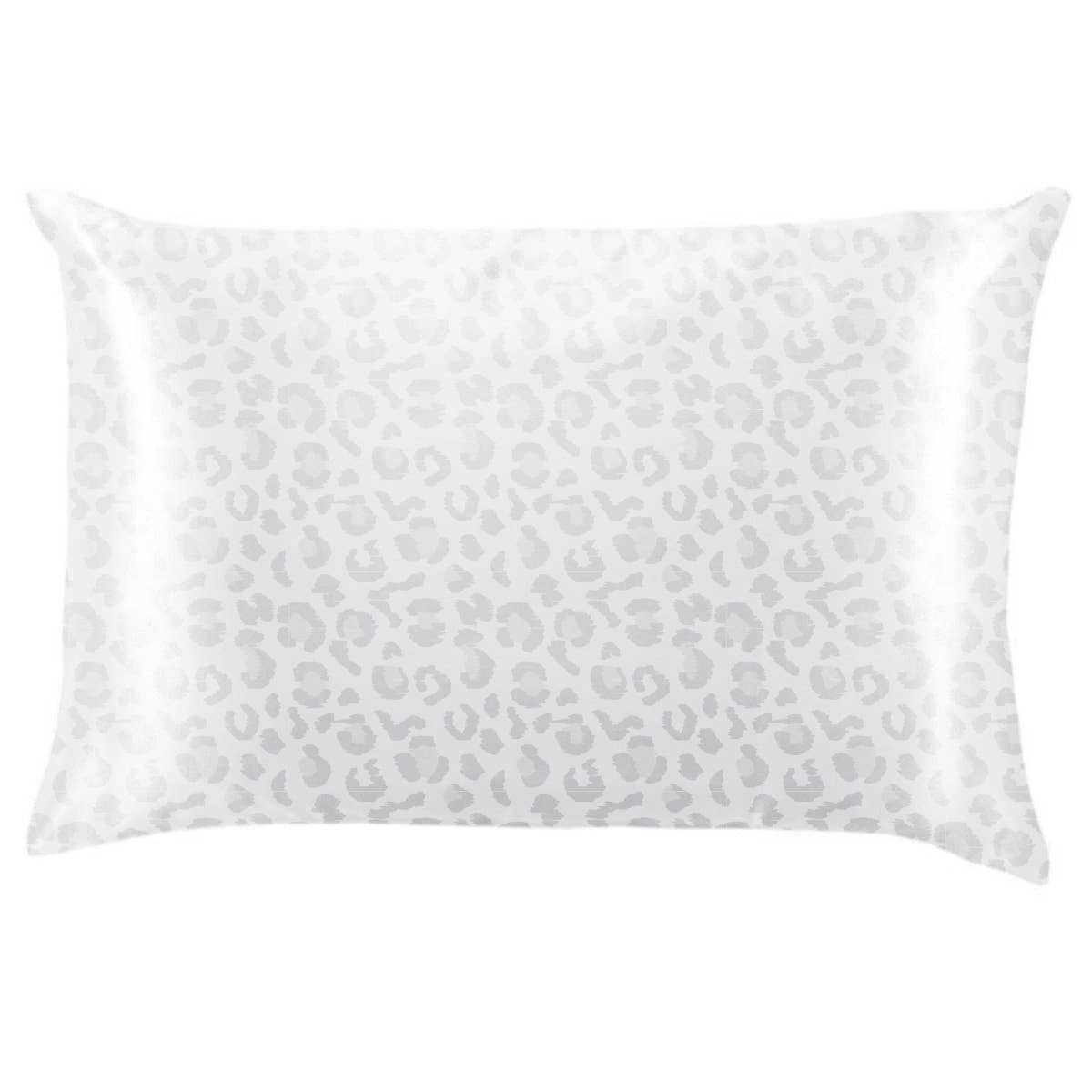 Printed Silky Satin Pillowcase Open Stock -  Lemon Lavender